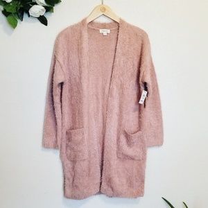 🛍NWT! TAYLOR AND SAGE Pink Cardigan